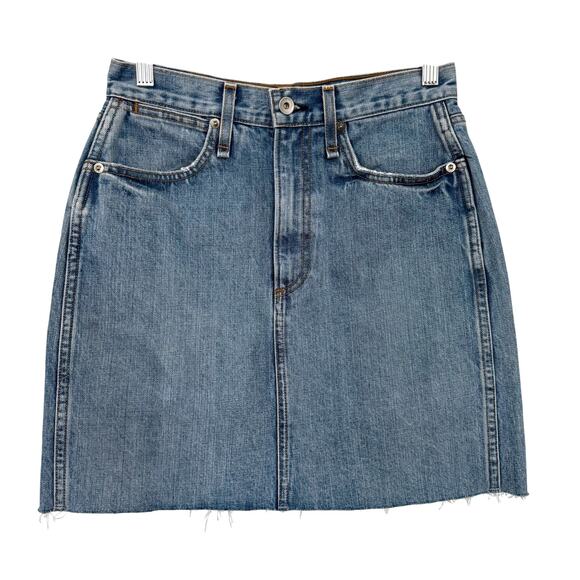 rag & bone Dresses & Skirts - Rag & Bone Blue Denim Mini Skirt Size 25
